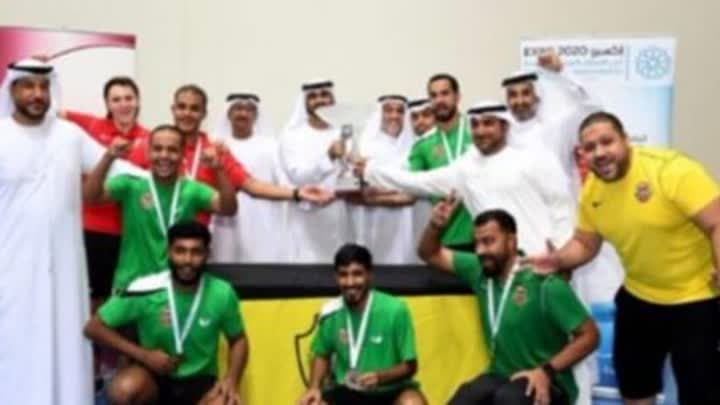 شباب الأهلي بطلا لكأس رئيس الإمارات لكرة الطاولة