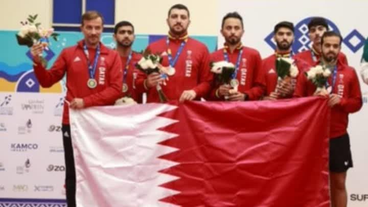 طاولة قطر تكتفي بوصافة دورة الألعاب الخليجية