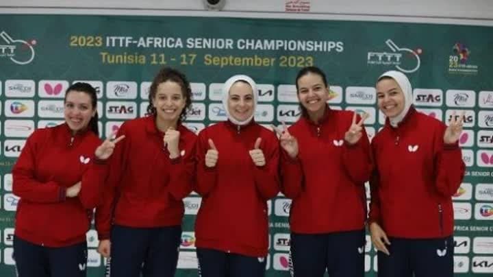 سيدات مصر يتوجن بلقب أفريقيا