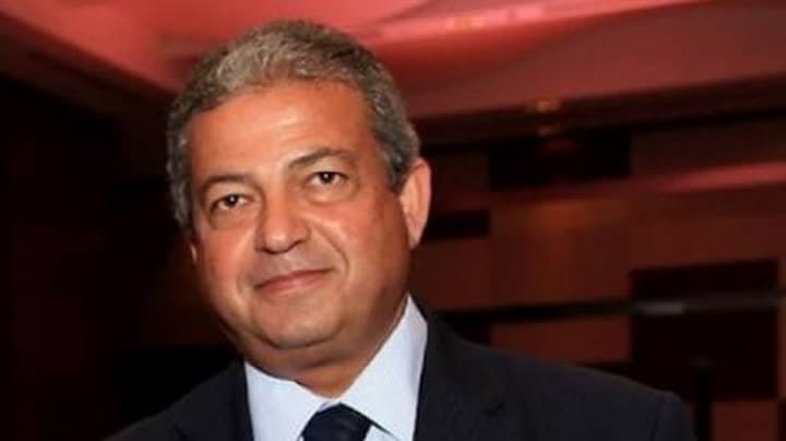 وزيرالرياضة يفتتح مجمع فريدة عثمان