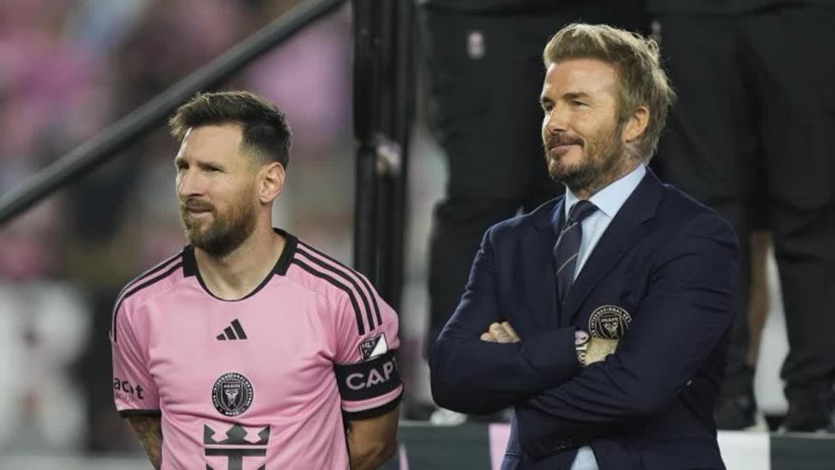 ميسي - بيكهام 