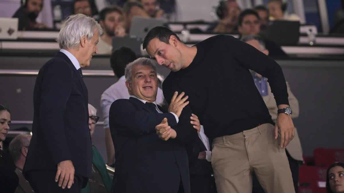 جوردي ترياس مع جوان لابورتا