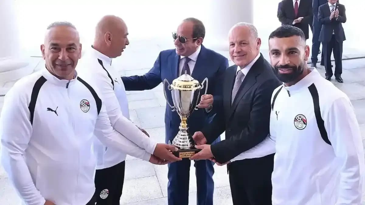 السيسي ومحمد صلاح