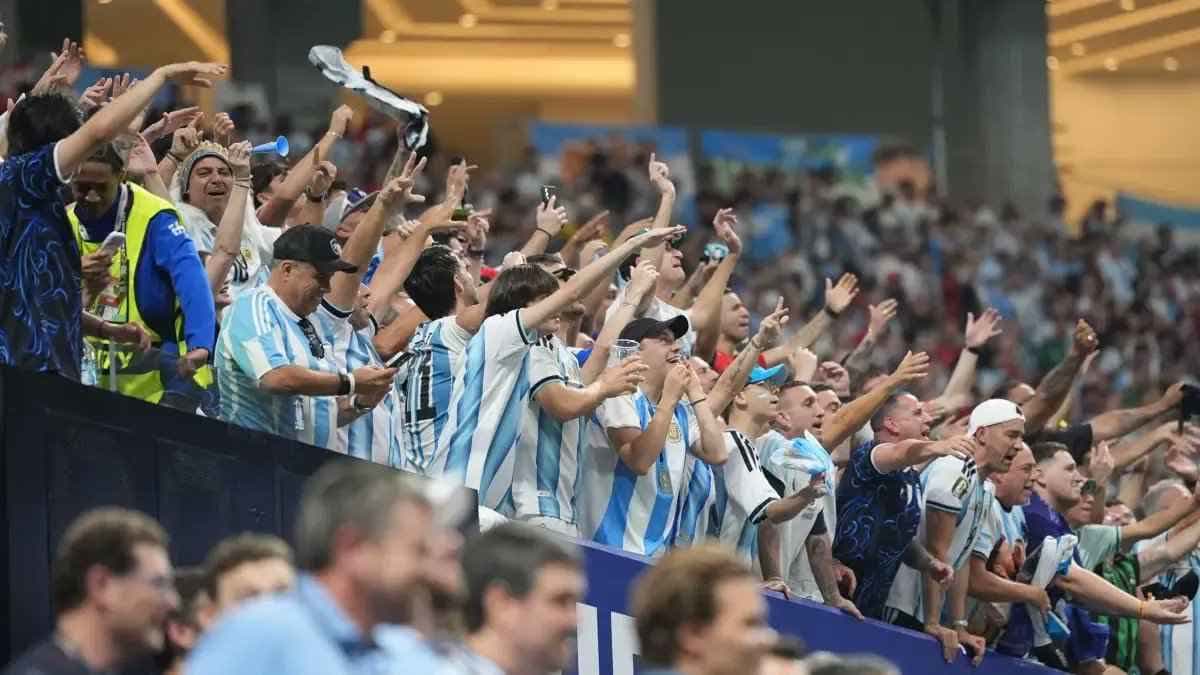 المشجعون الأرجنتينيون