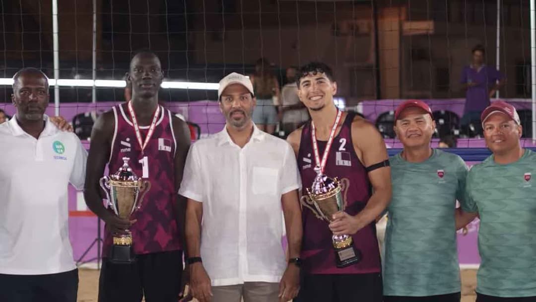 المنتخب القطري للكرة الطائرة الشاطئية