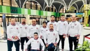 العراق يحصد فضية بطولة مصر للسباحة البارالمبية
