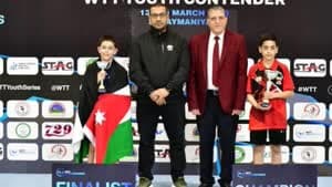 الزعبي وصيفا ببطولة العراق الدولية لتنس الطاولة