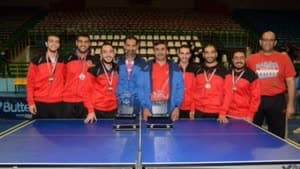 الأهلي يتوج بلقب البطولة العربية لتنس الطاولة