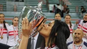 نجمة طائرة الزمالك تعلق على التتويج الأفريقي