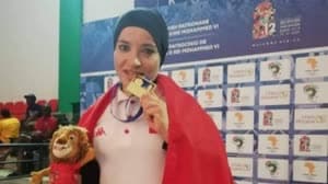 خلود الحليمي تمنح تونس ذهبية