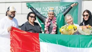 سباحة سعودية تدخل التاريخ