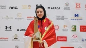 هند ظاظا تحصد ذهبية فردي