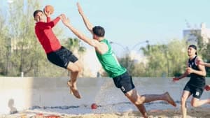 منتخب كرة اليد الشاطئية