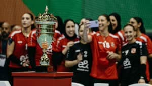 لاعبات الأهلي.