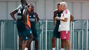 كوناتيه، كوكيوريلا، ديوماند ومبابي مع مورينيو