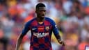 عثمان ديمبيلي مع نادي برشلونة