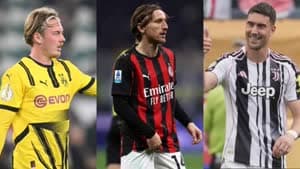 جوليان برانت، لوكا مودريتش ودوشان فلاهوفيتش